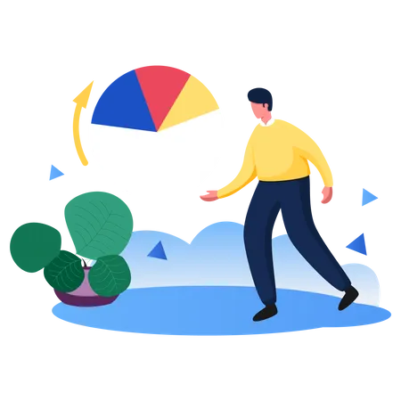 Business Data  Illustration