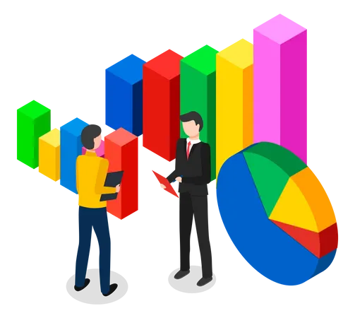 Business data  Illustration