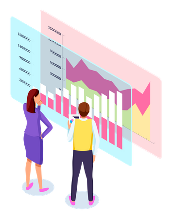 Business data  Illustration