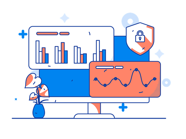 Business data  Illustration