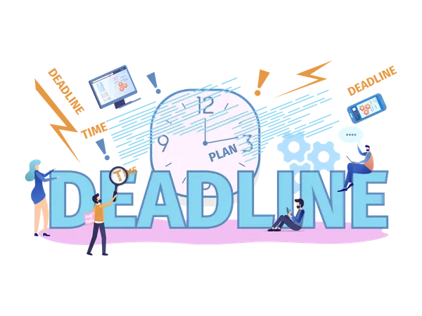 Business Deadline  Illustration