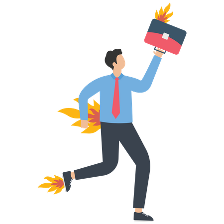 Business deadline  Illustration