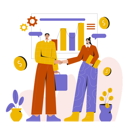 Business Deal  Illustration