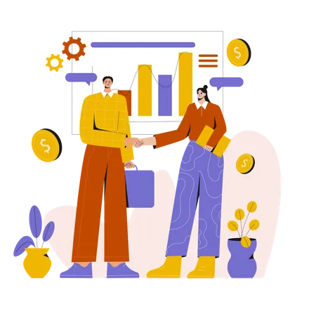 Business Deal  Illustration