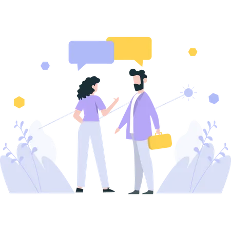 Business deal  Illustration