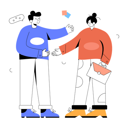 Business Deal  Illustration