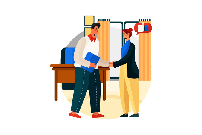 Business Deal  Illustration