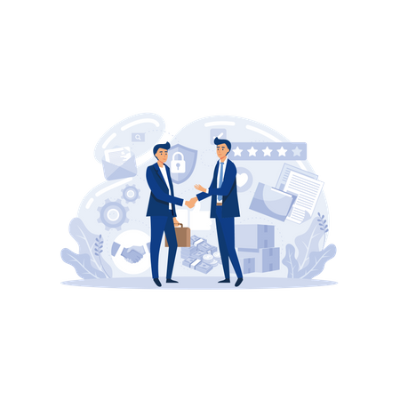 Business deal  Illustration