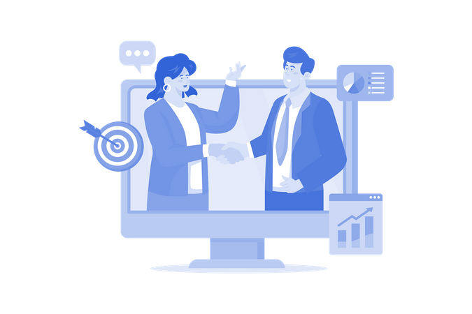 Business Deal  Illustration