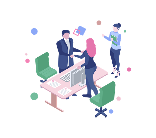 Business deal  Illustration