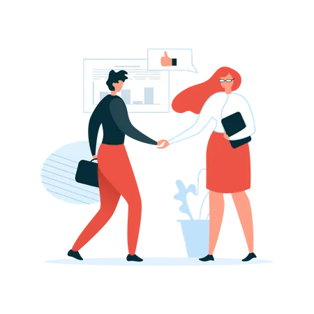 Business deal  Illustration