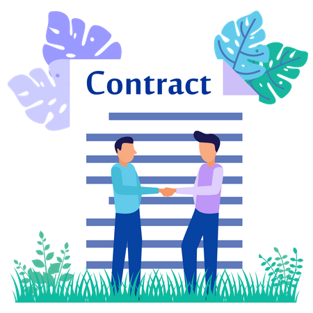 Business Deal  Illustration