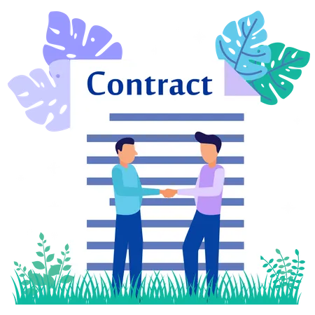 Business Deal  Illustration