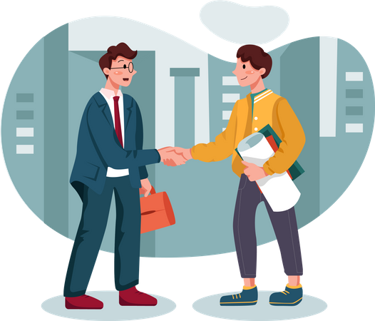 Business Deal  Illustration