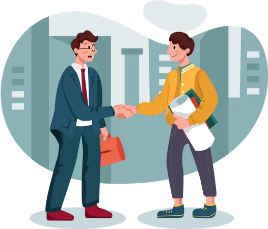 Business Deal  Illustration