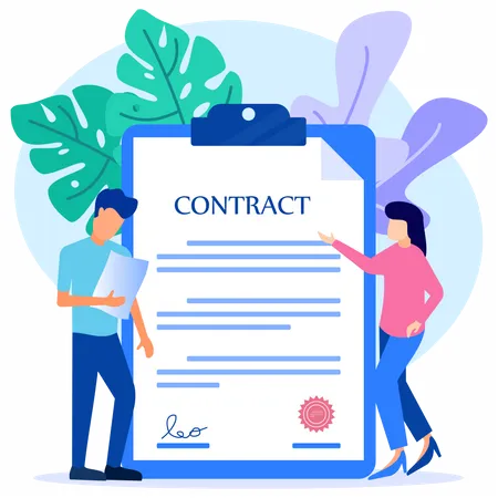 Business Deal  Illustration