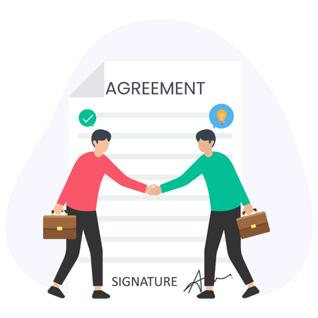 Business Deal  Illustration