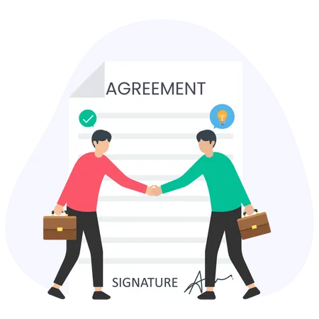 Business Deal  Illustration