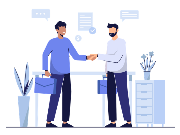 Business Deal  Illustration