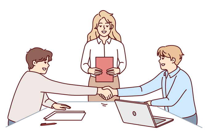 Business deal  Illustration