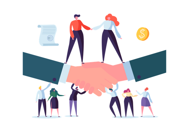 Business deal  Illustration