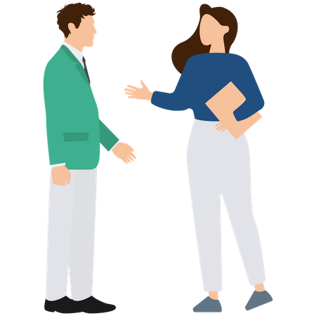 Business Dealing Illustration