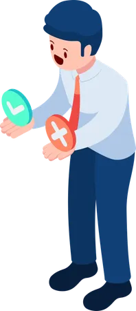 Business Decision  Illustration