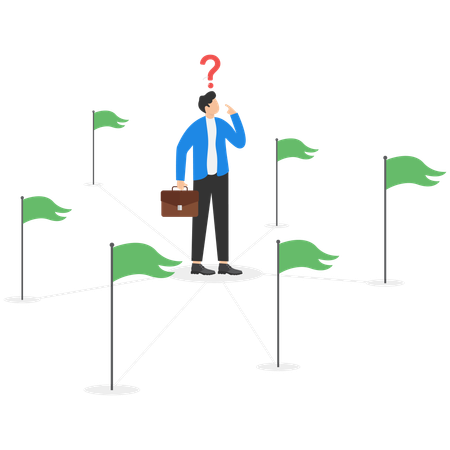 Business decision making  Illustration