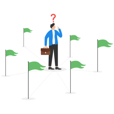 Business decision making  Illustration