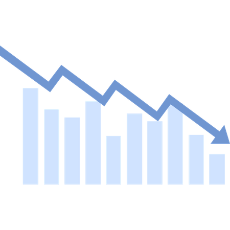 Business Decline  Illustration