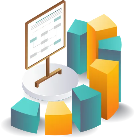 Business Developer Organizational Structure  Illustration