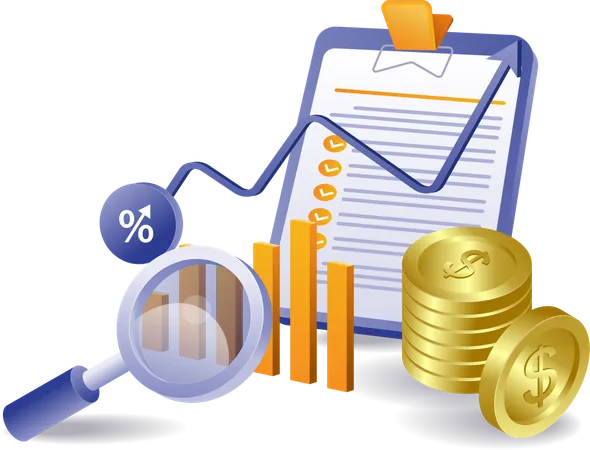 Business development analysis checklist  Illustration