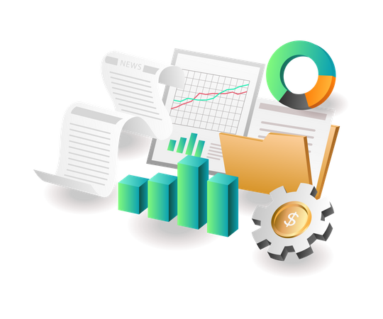 Business Development Analysis  Illustration