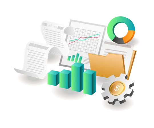 Business Development Analysis  Illustration