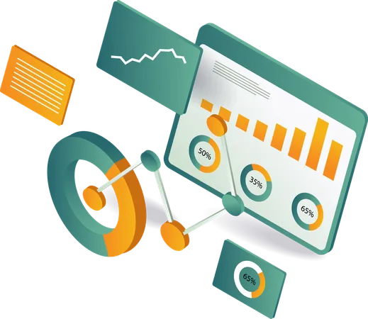 Business Development Management Dashboard  Illustration