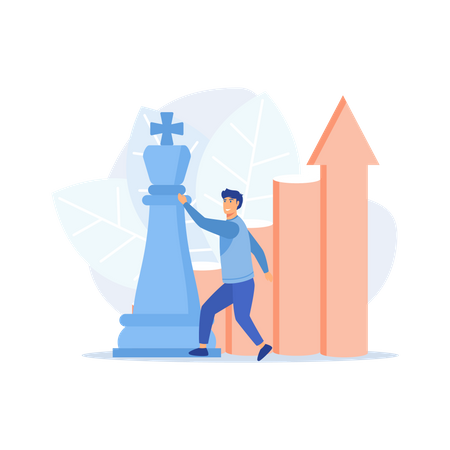 Business development strategy  Illustration