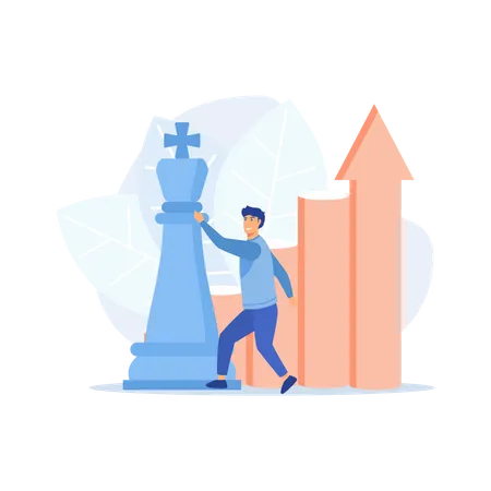 Business development strategy  Illustration