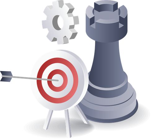 Business Development Targets and Strategies  Illustration