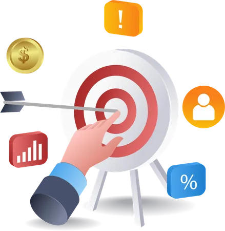 Business development targets  Illustration