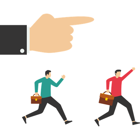 Business direction help  Illustration