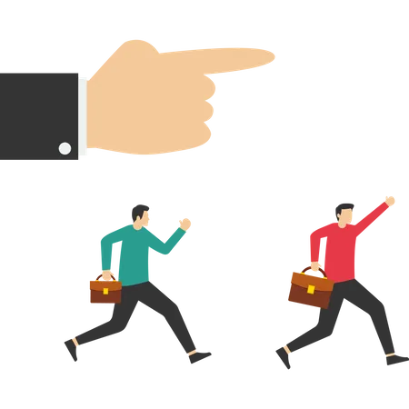 Business direction help  Illustration