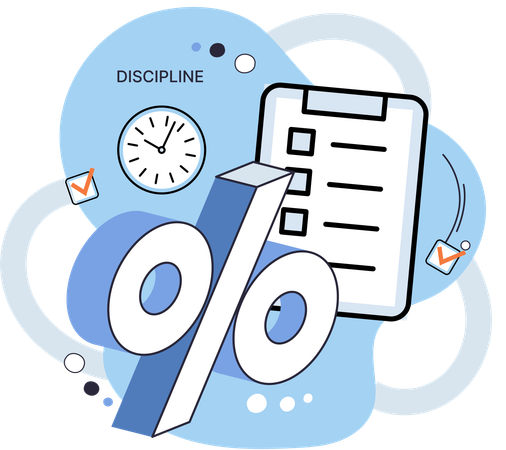 Business Discipline  Illustration