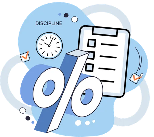 Business Discipline  Illustration