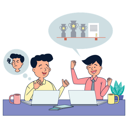 Business Discussion  Illustration