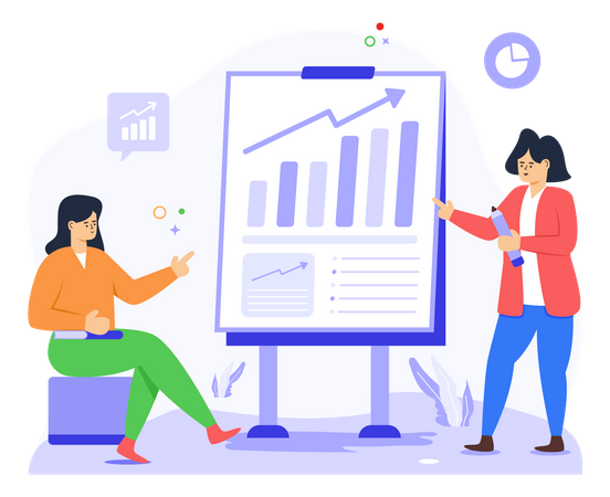 Business Discussion  Illustration