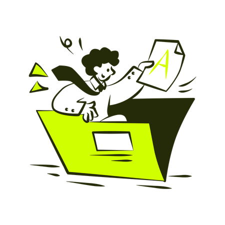 Business Documentation  Illustration