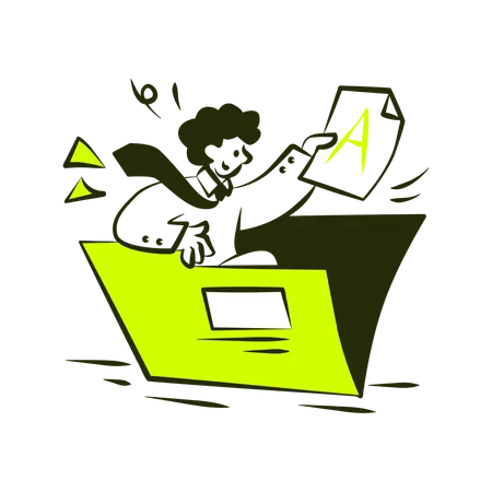 Business Documentation  Illustration