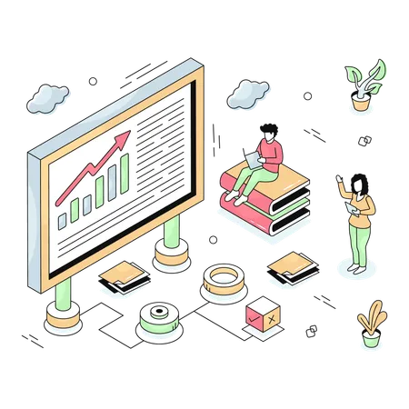 Business Education  Illustration