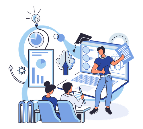 Business education  イラスト