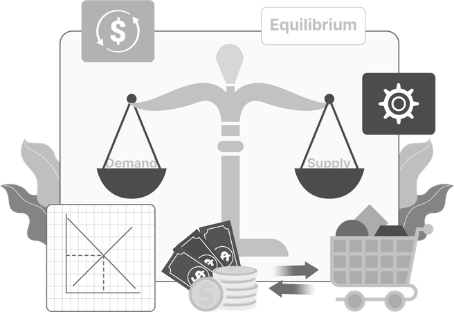 Business Equilibrium  Illustration